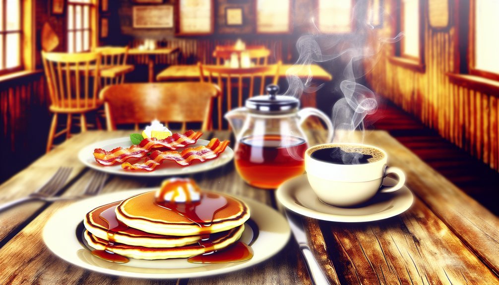 hearty american breakfast options