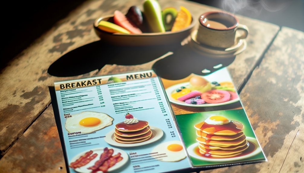 hearty breakfast at black bear