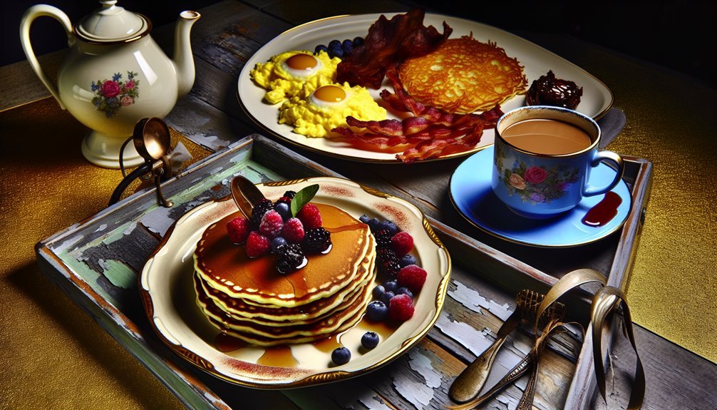 hearty breakfast combos and signature dishes