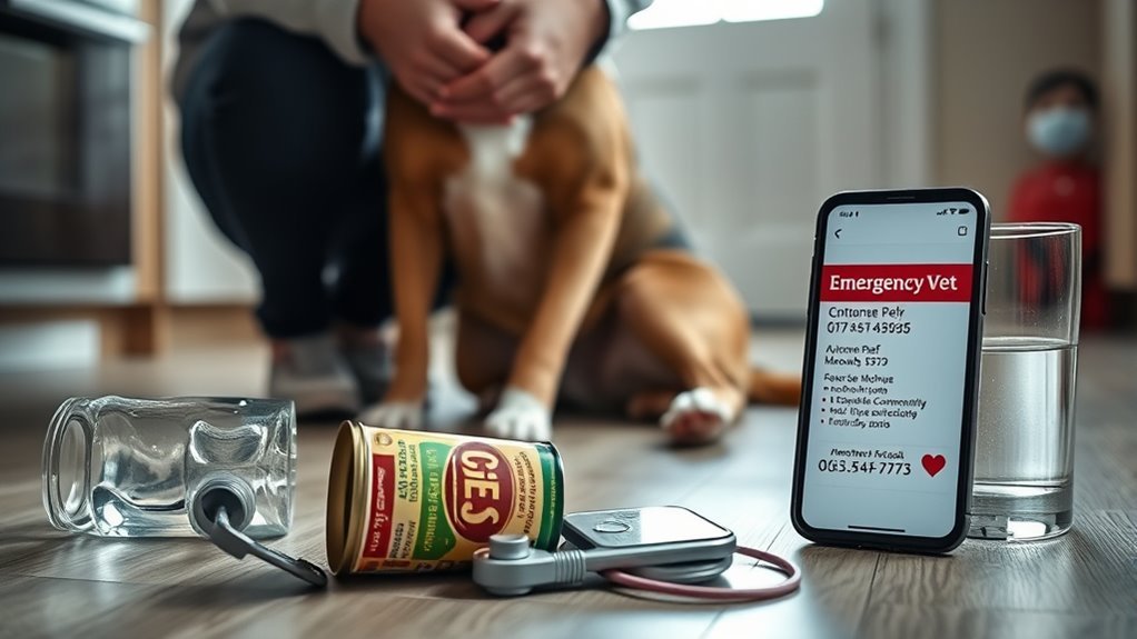 act quickly contact vet