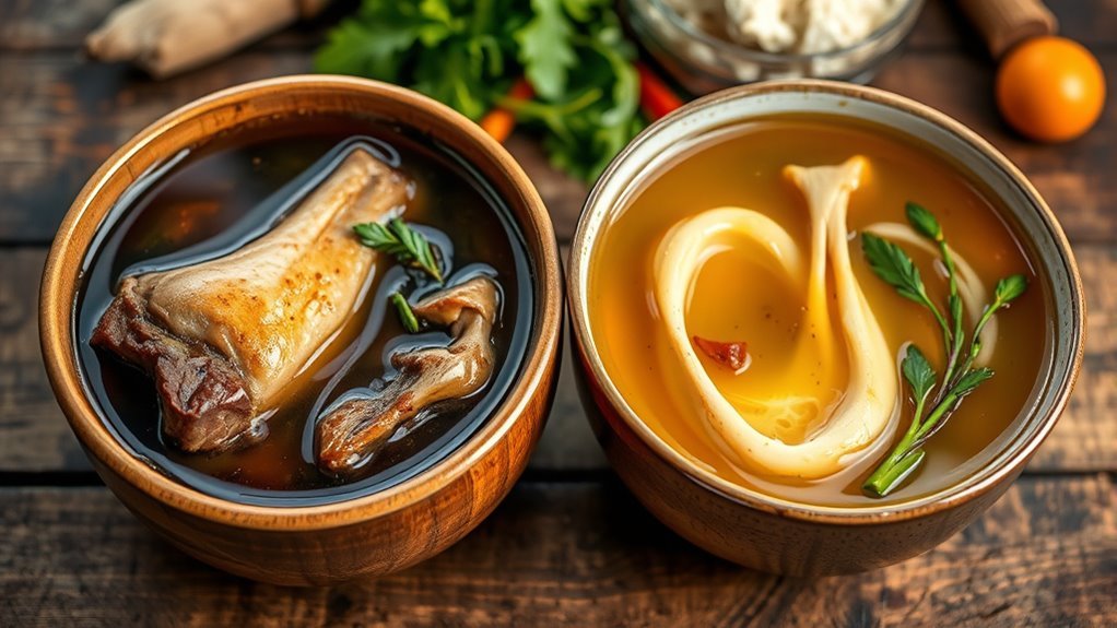 beef versus chicken broth