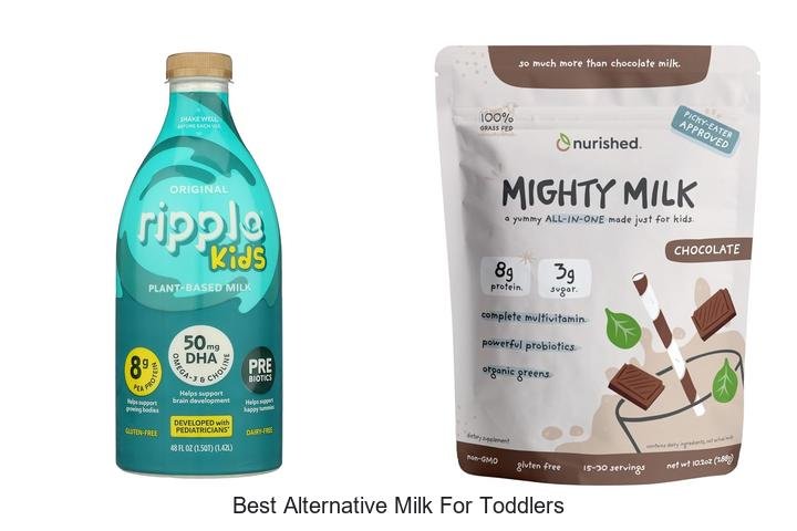 Top Alternative Milks Toddlers Will Love