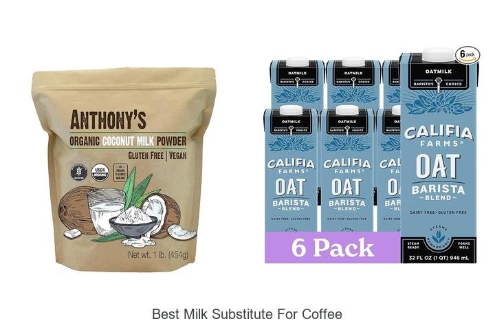 Discover the Best Milk Substitute for Coffee Now!