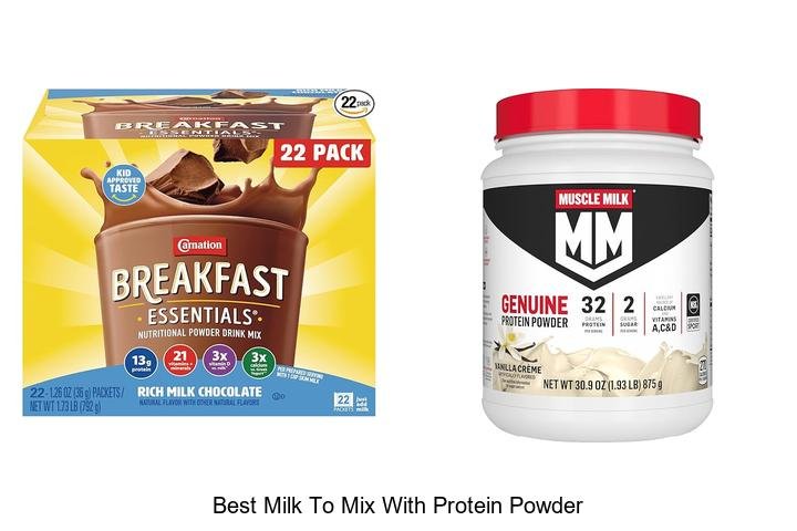Discover the Best Milk to Mix with Protein Powder!
