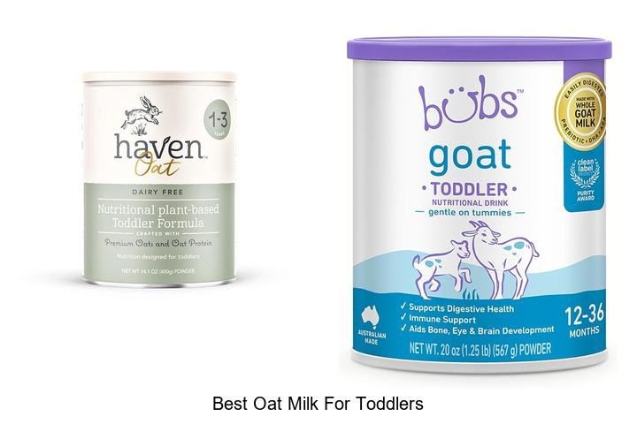 Best Oat Milk for Toddlers: Healthiest Picks!