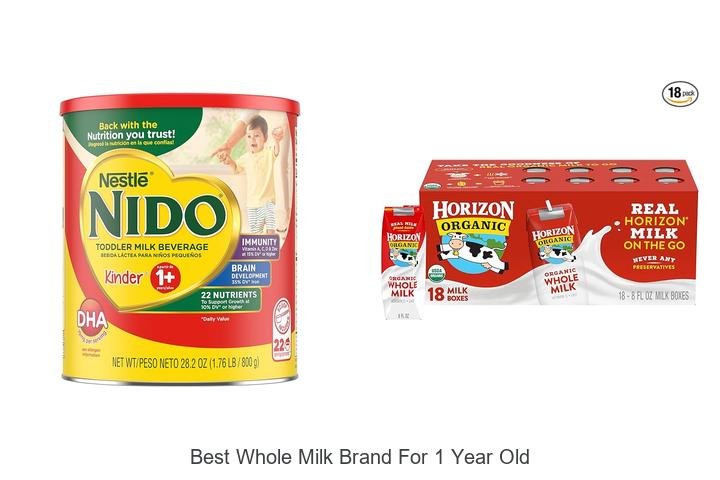 Top Whole Milk Brands for Your One-Year-Old