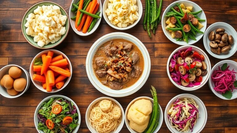 best sides for beef stroganoff