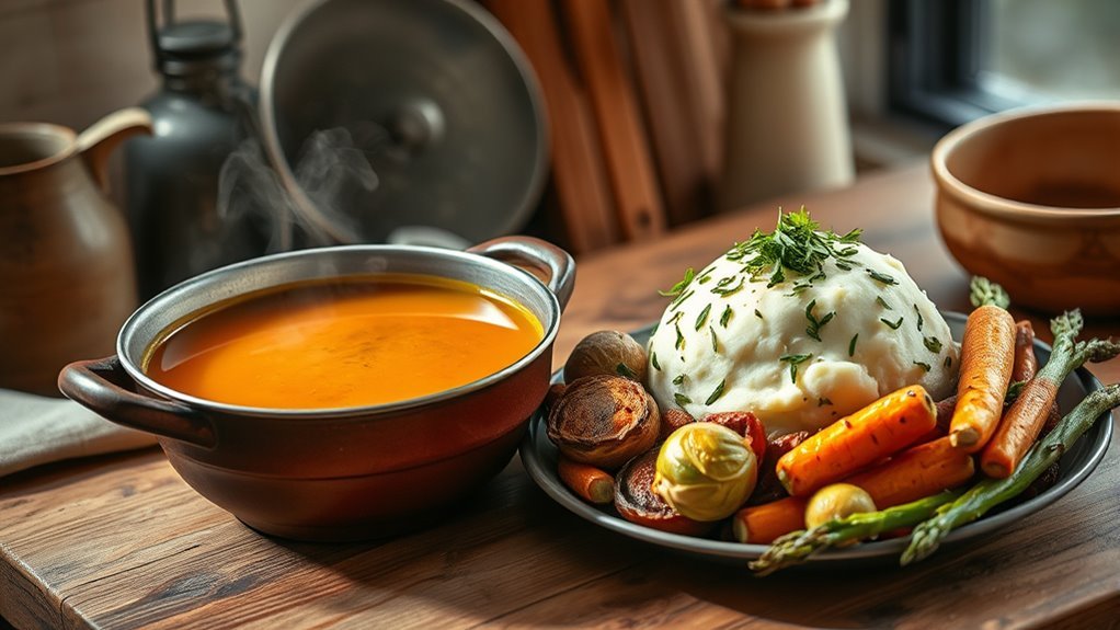 boost flavors with bone broth