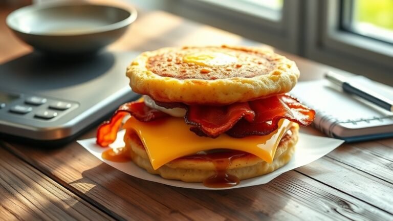 calculate mcgriddle calorie content