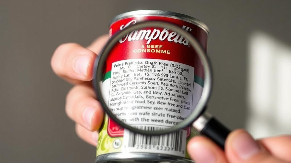 check wheat and gluten