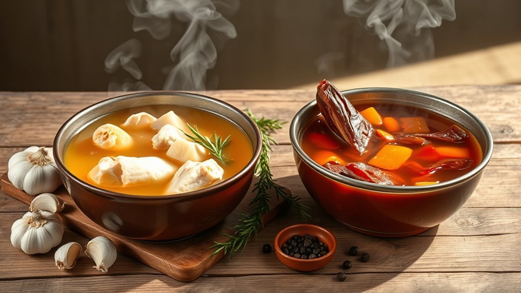 chicken vs beef broth