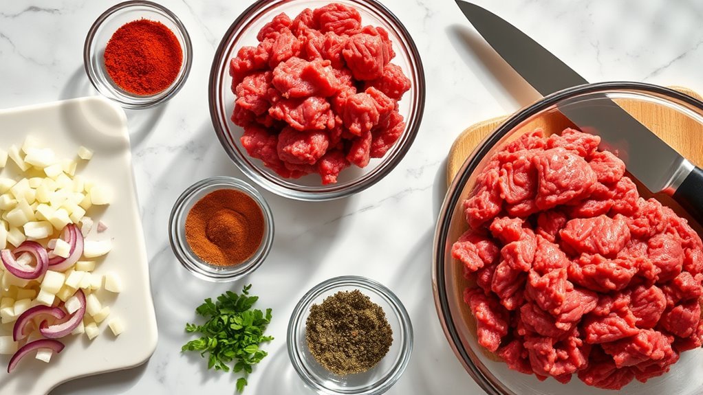 choose fresh lean beef