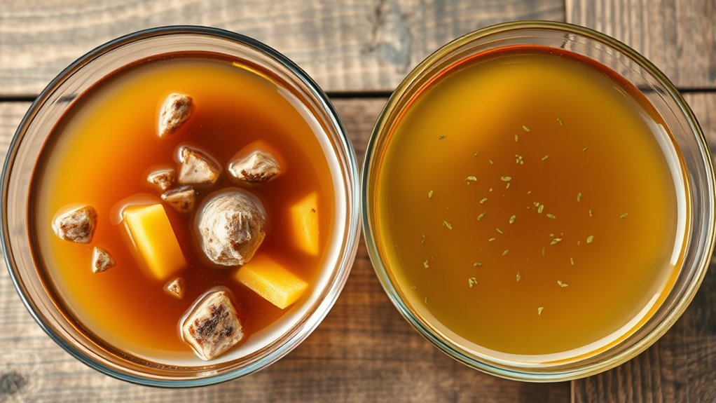 compare broth types clearly