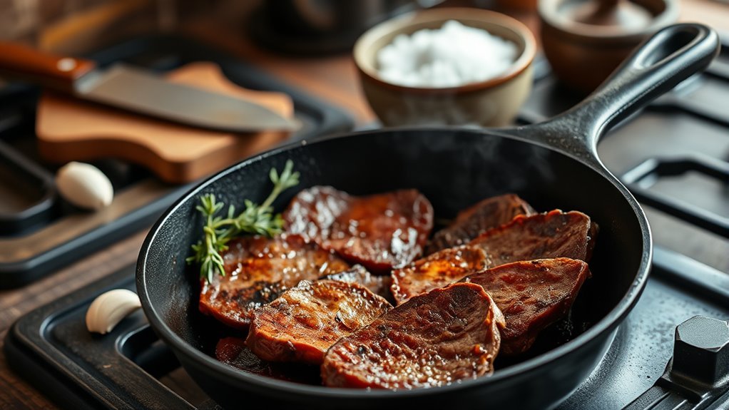 cooking beef liver properly