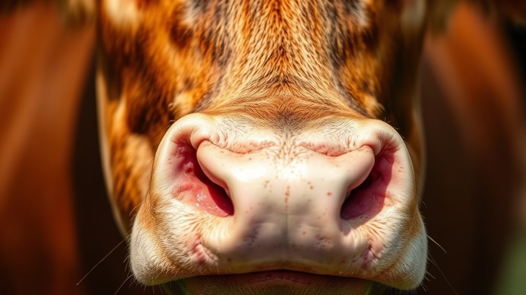 cow facial cheek muscles