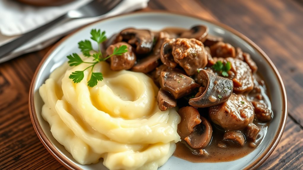 creamy mashed potato pairing