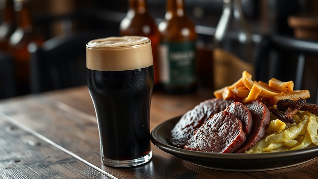 creamy roasted malt pairing