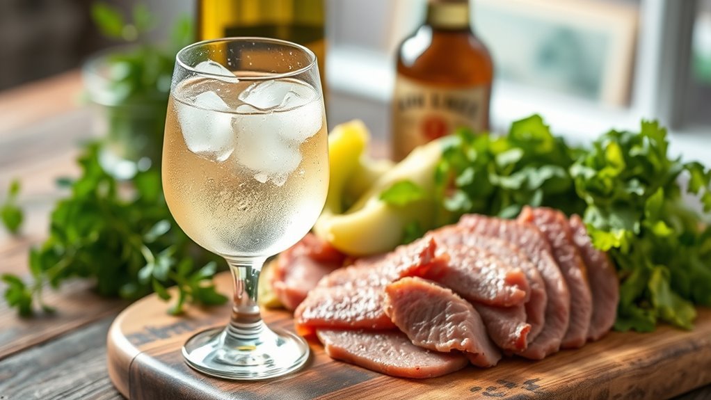 crisp herbal citrus pairing