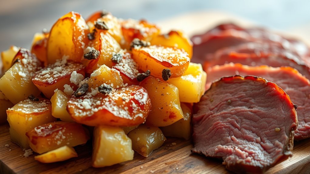 crispy duck fat potatoes