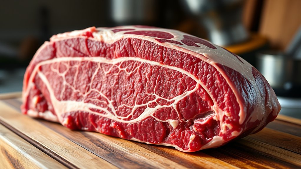 dense marbled tough cut