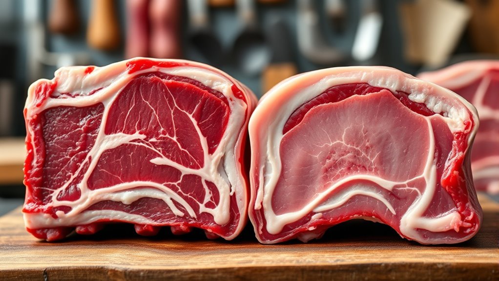 different animal rib origins