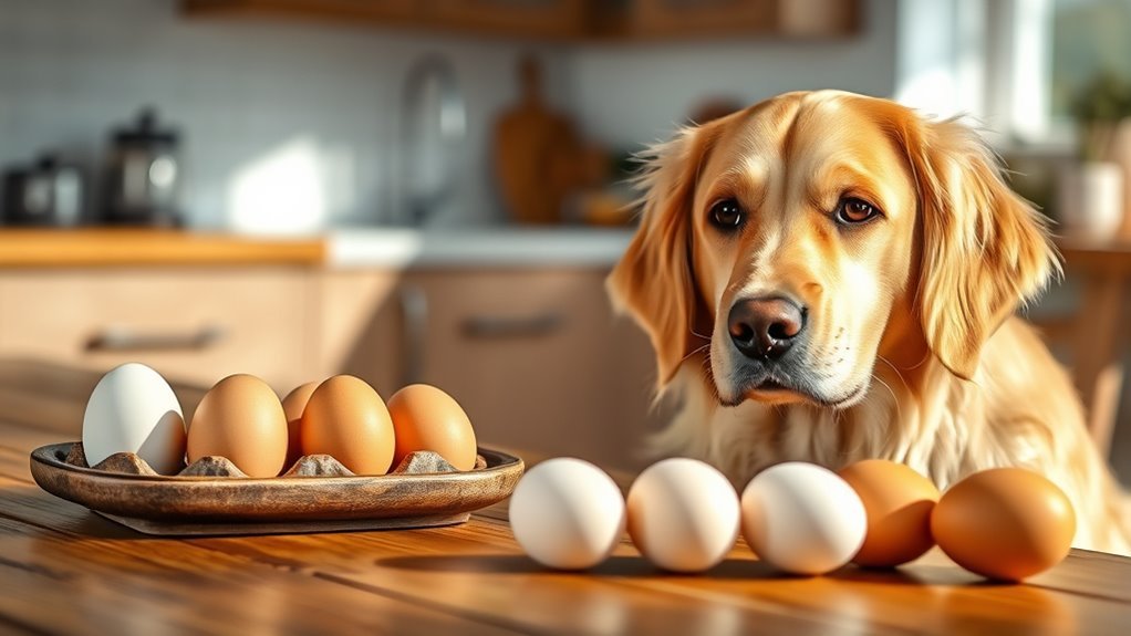 dog egg feeding guidelines