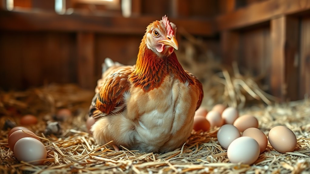 egg binding causes distress