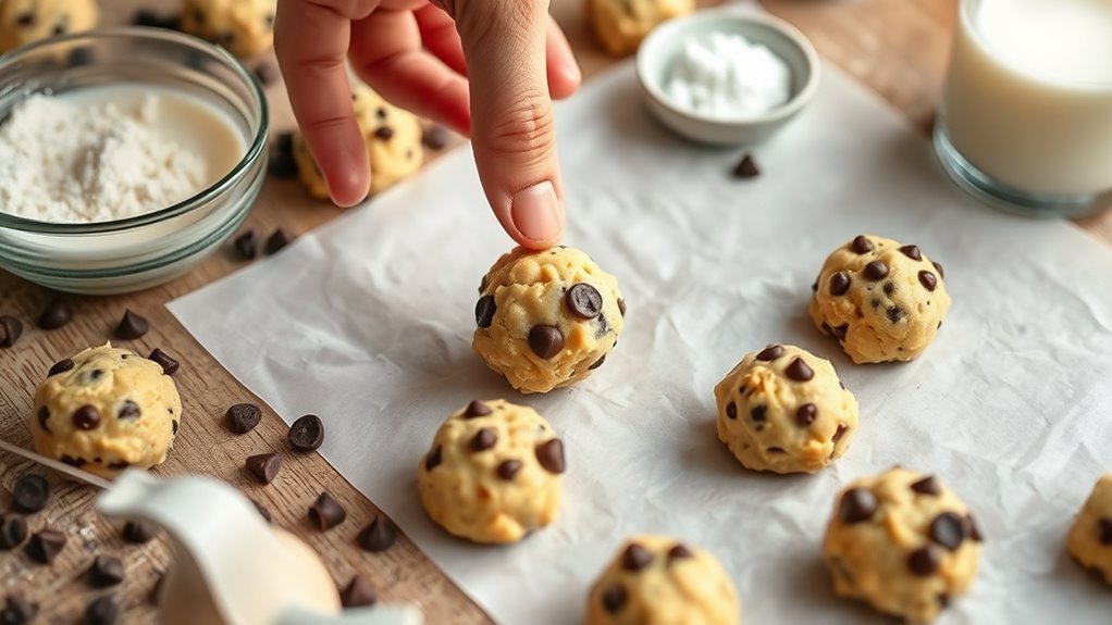 eggless cookie preparation steps
