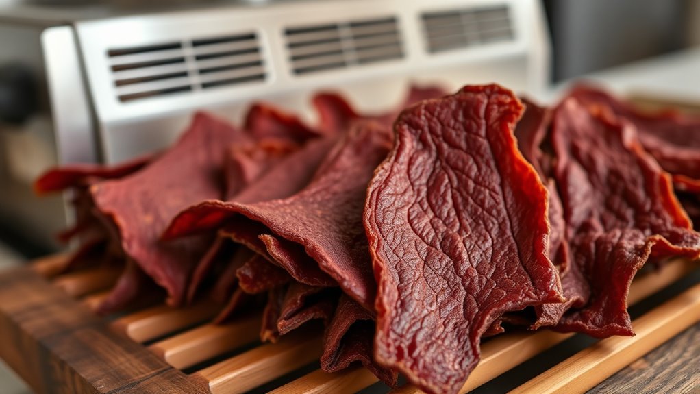 ensure proper jerky drying