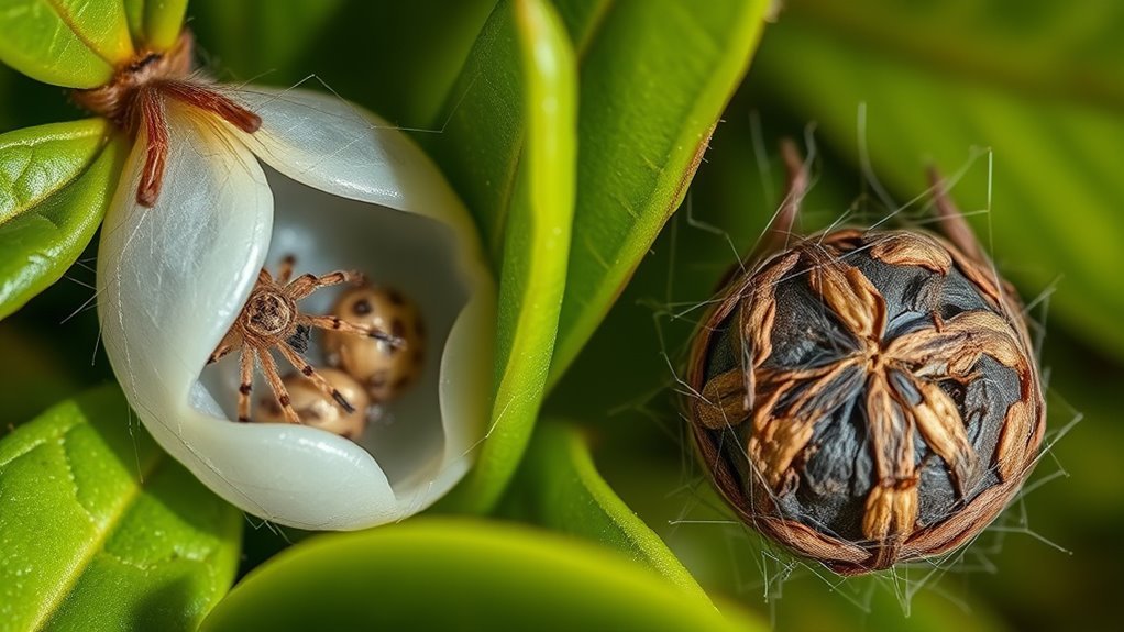 fertile vs infertile sacs