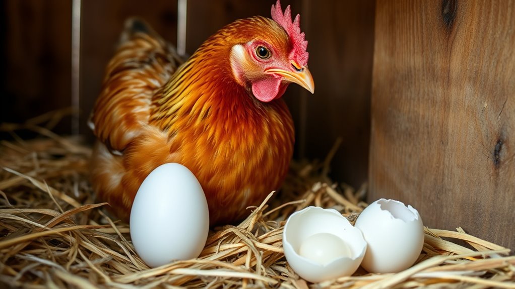 fertilized vs unfertilized eggs