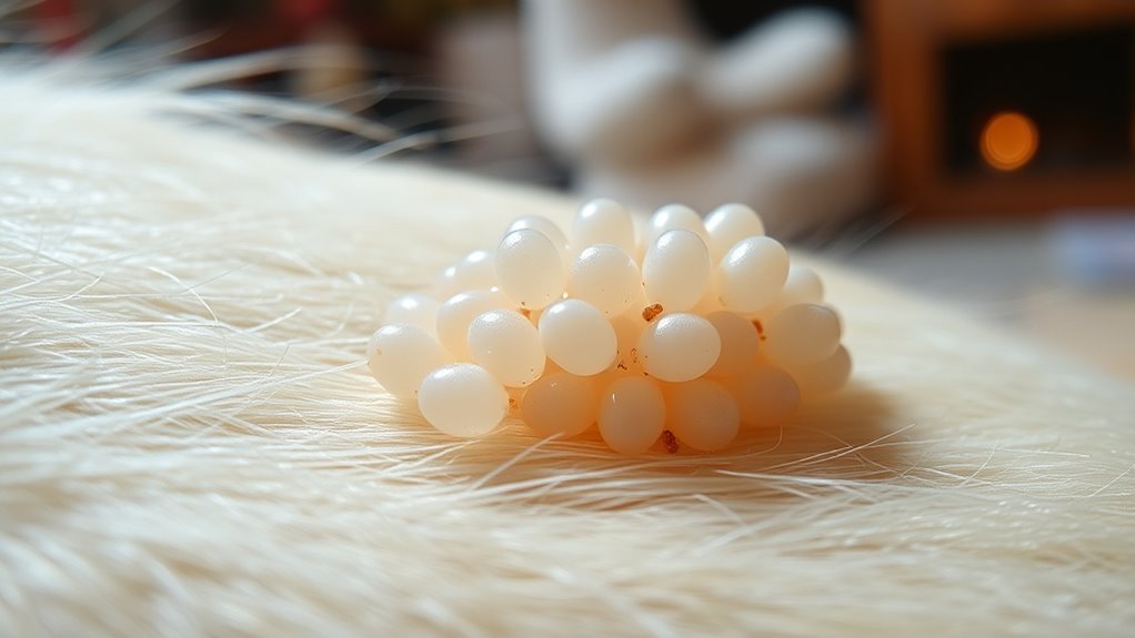 flea egg incubation period