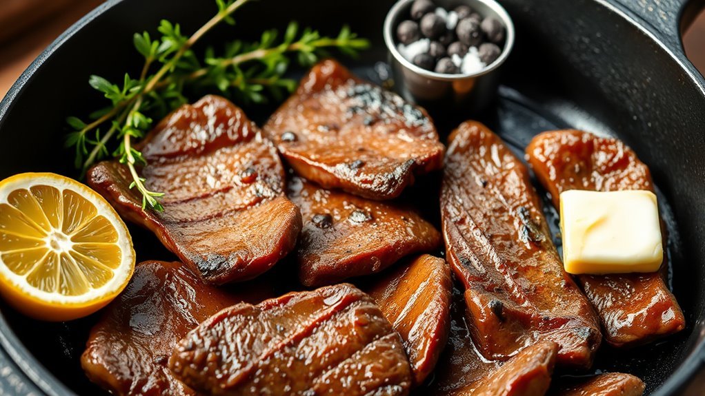 fresh seasoned floured cooked