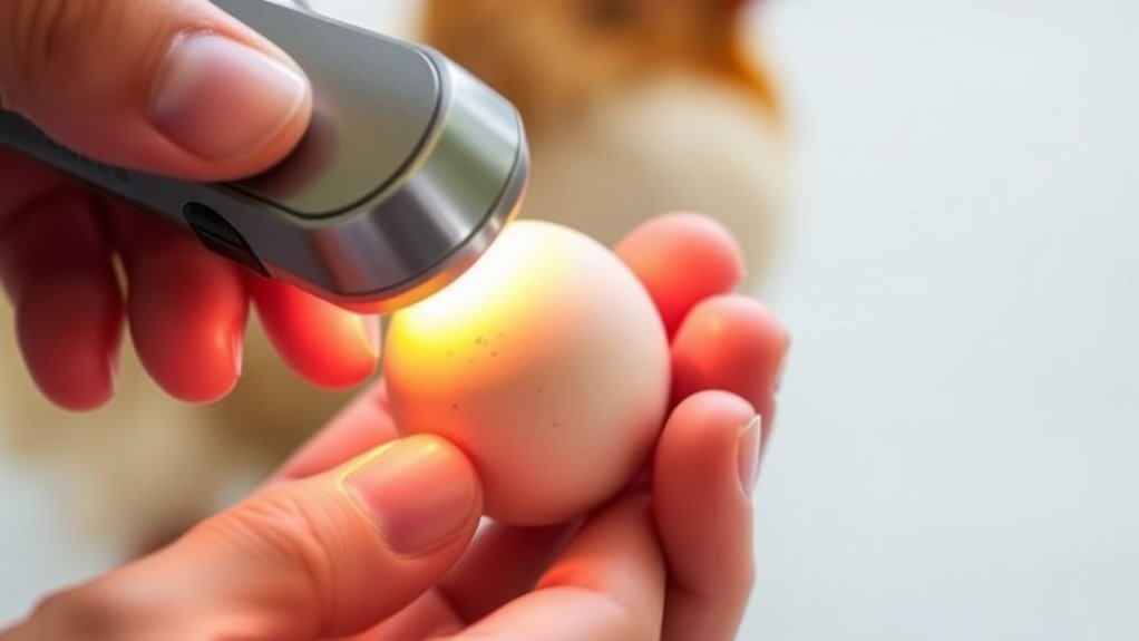 gather proper candling equipment