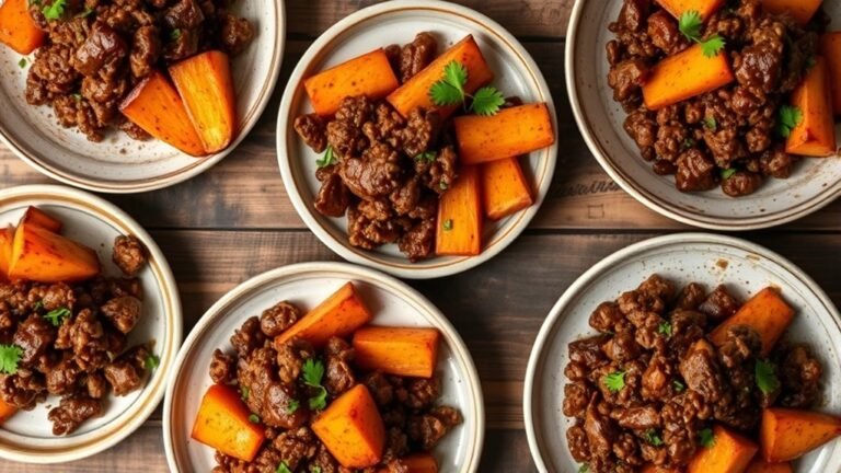 ground beef sweet potato recipes