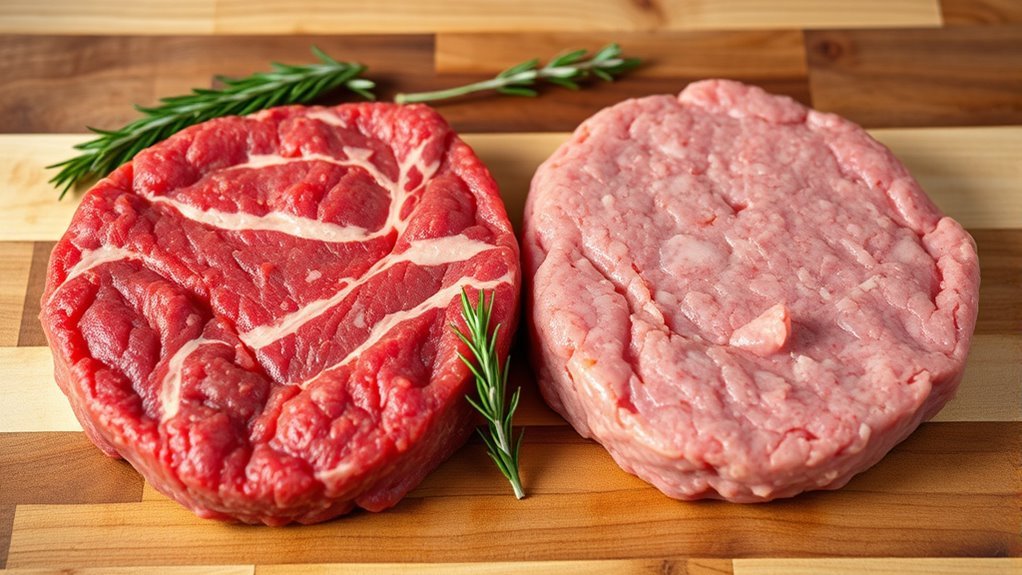 ground lamb versus beef health