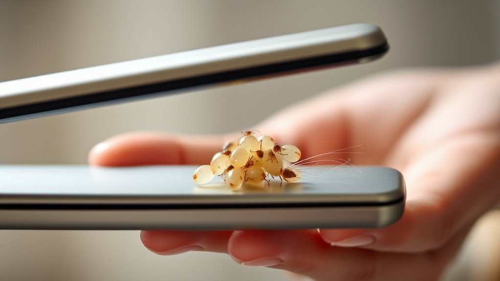 heat resistant lice egg shells