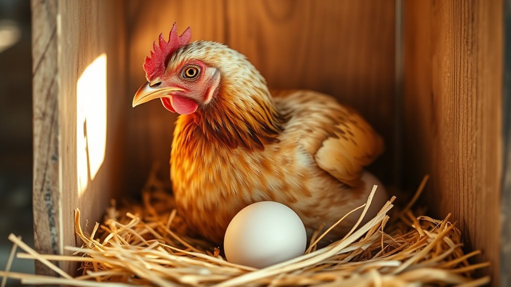 hens lay infertile eggs
