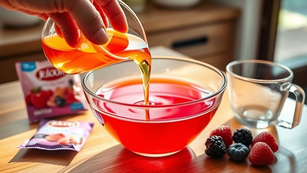 hydrate thicken dissolve smoothly