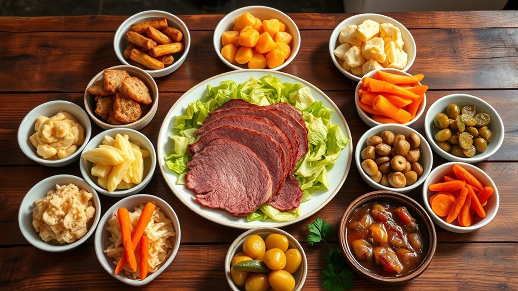 ideal corned beef sides
