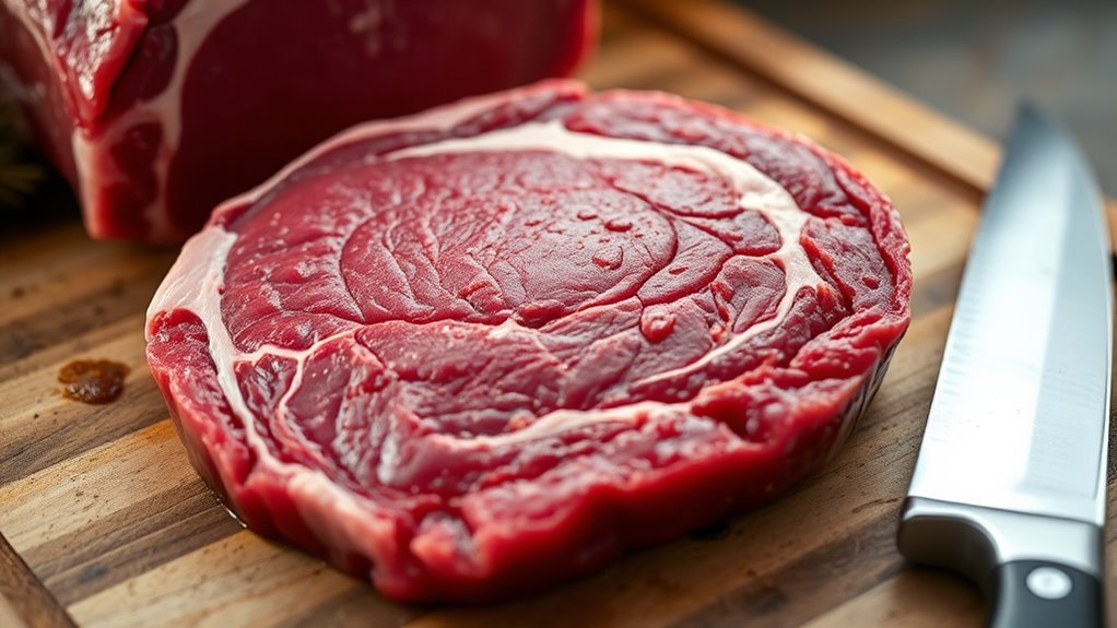 lean tender uniform beef