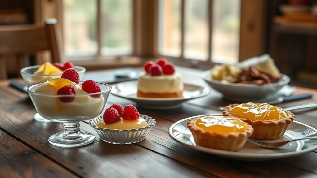 light refreshing dessert options