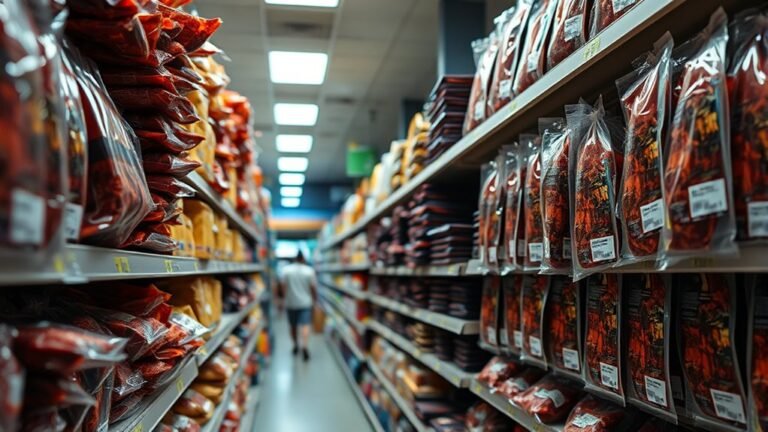 locate dried beef quickly