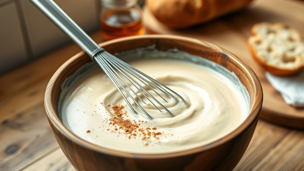 mix soak crisp serve