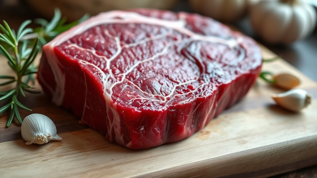 muscle location and marbling