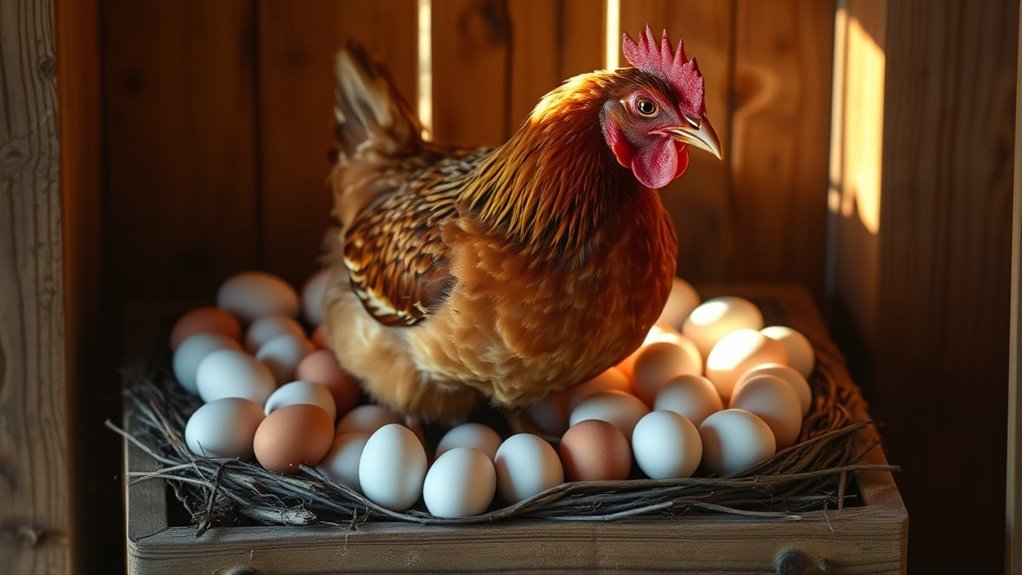 peak egg production decline