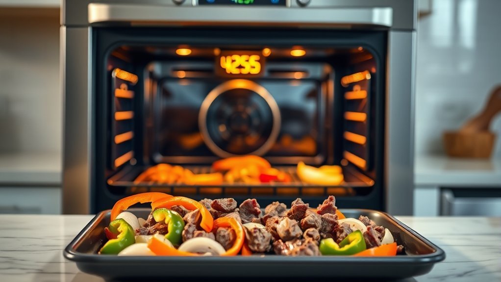 preheat oven for even cooking