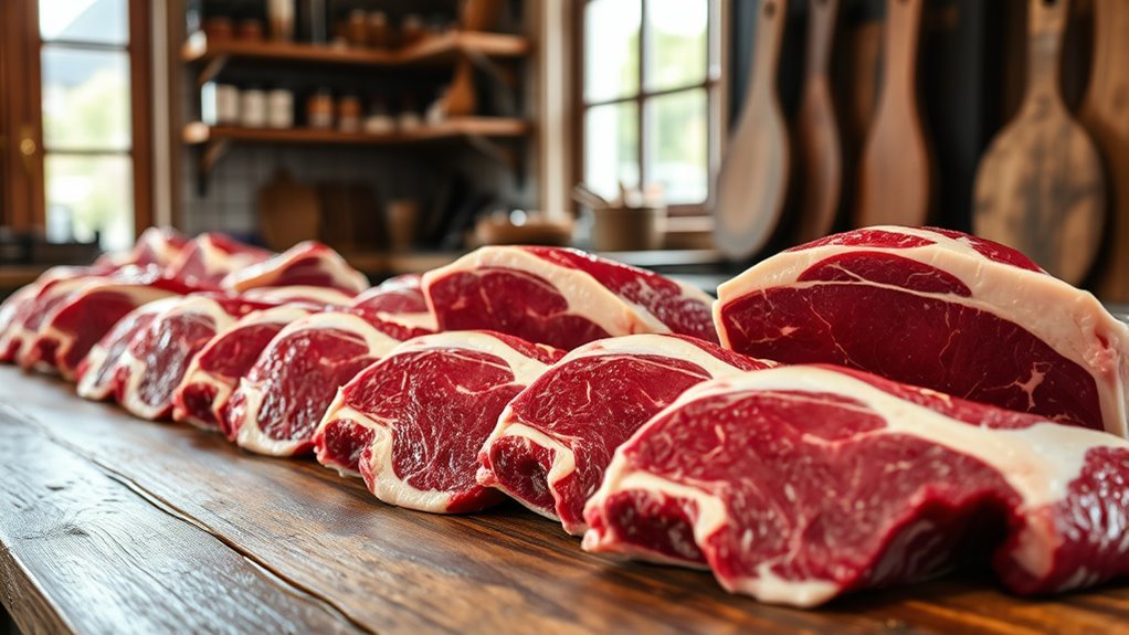 premium quality beef filets