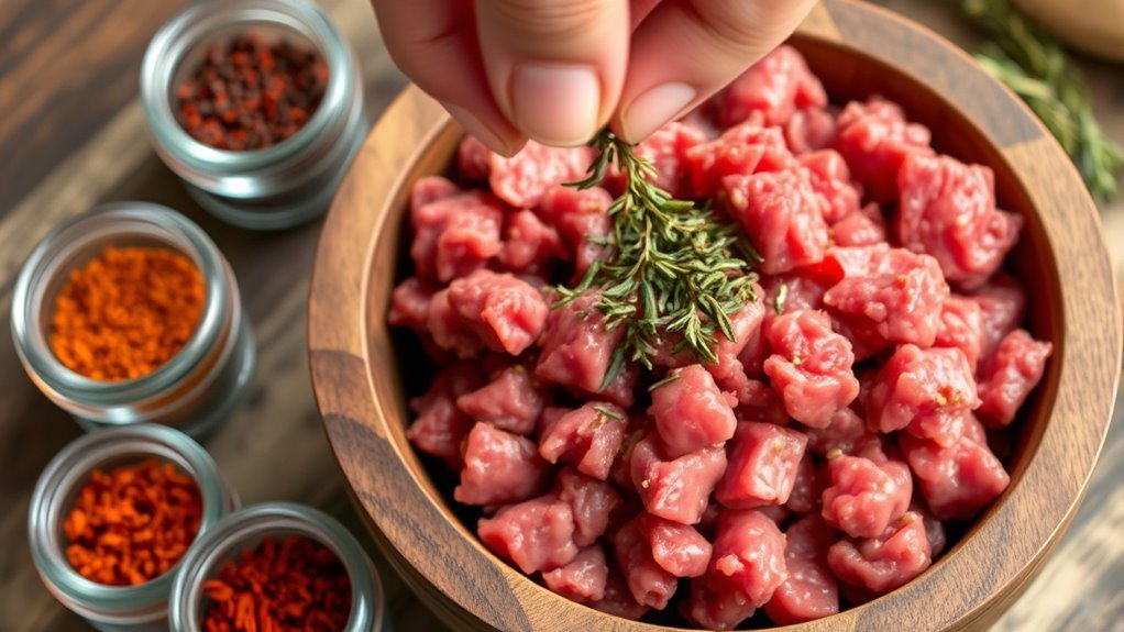 prepare and customize seasoning blend