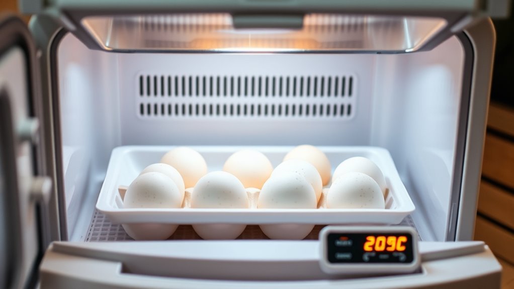 prepare incubator environment carefully